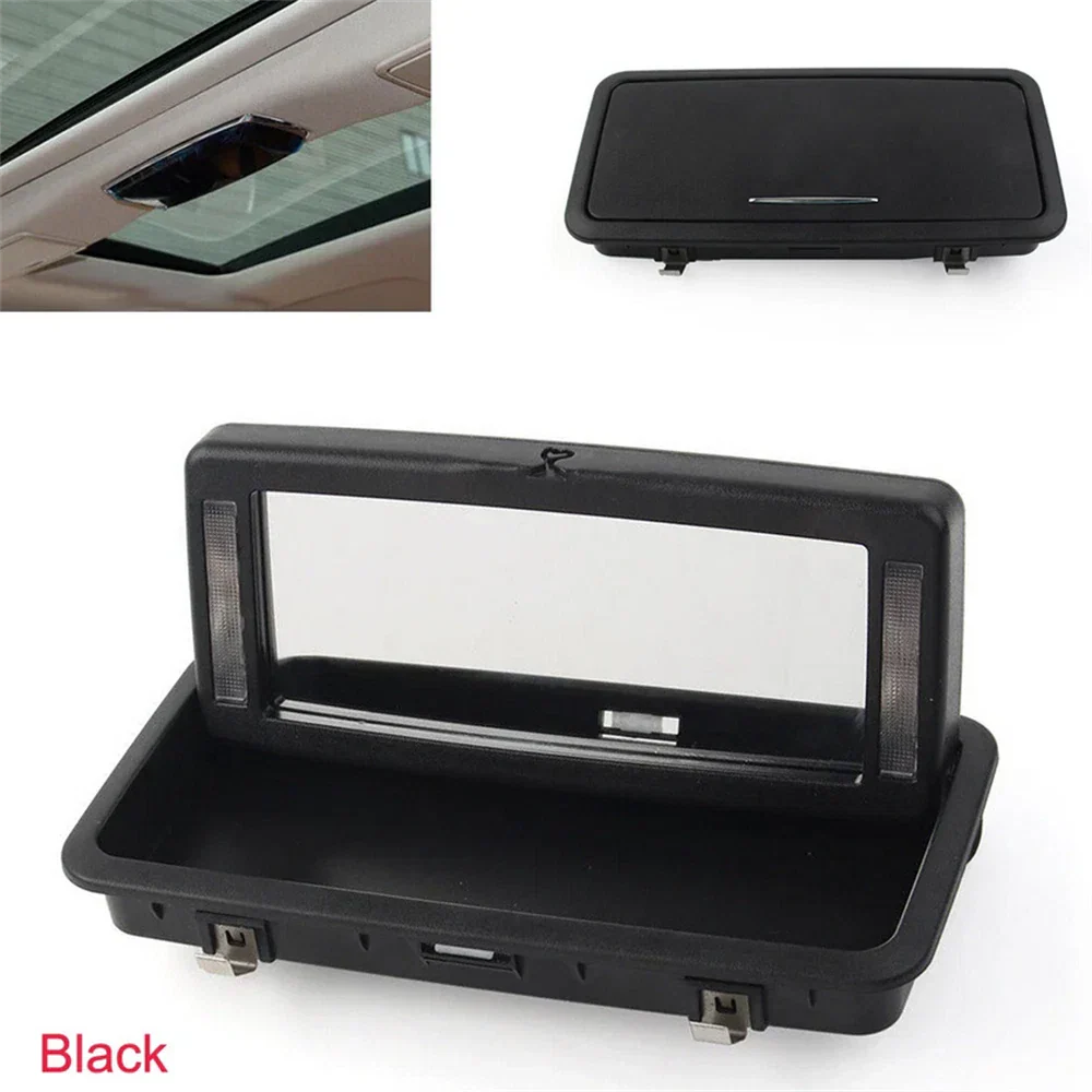 Rear Row Makeup Mirror with Lights for Jaguar XJ (2010-2019)
