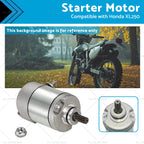 Starter Motor for Honda XL250 XR250 (1991–2009) 31200-KW3-018 31200-KBR-008