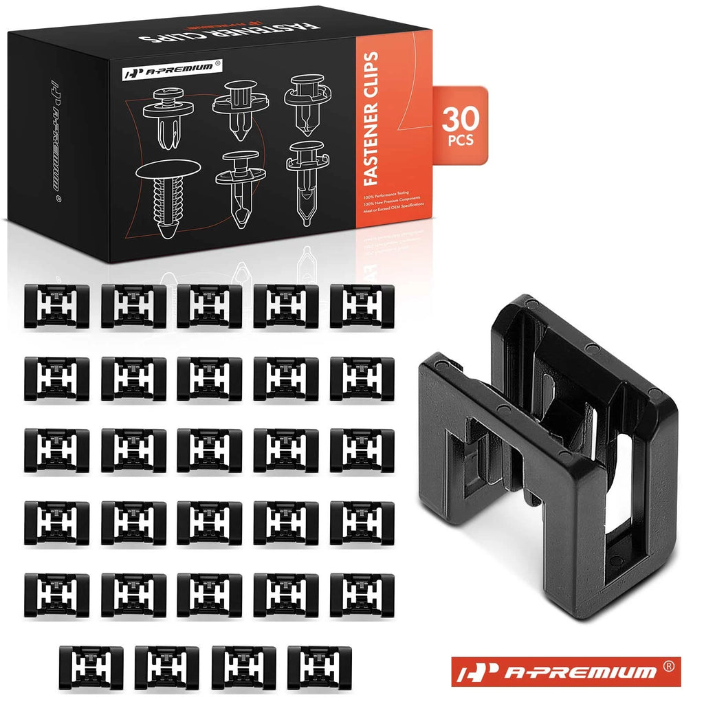 30Pcs Nylon Cowl Grille Clip Retainers for Nissan Rogue (2014–2020)