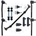 Set of 13 Front Outer Tie Rod Ends & Lower Ball Joints for Chevy Caprice Impala 