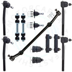 Set of 13 Front Outer Tie Rod Ends & Lower Ball Joints for Chevy Caprice Impala 