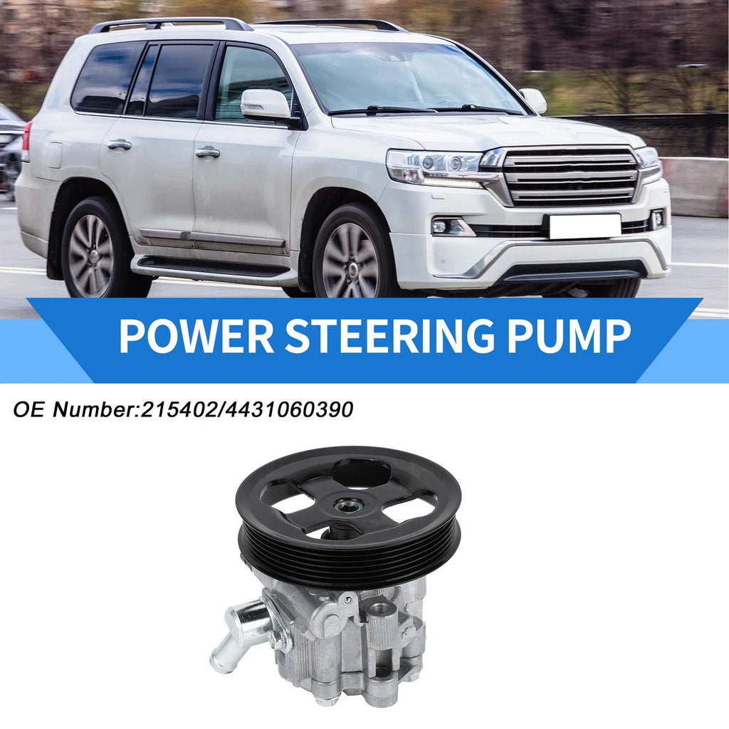 Power Steering Pump with Pulley for Toyota Land Cruiser, Lexus 