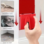 Set of 4 Corner Brushes with Plastic Thread Connector for Painting Moldings