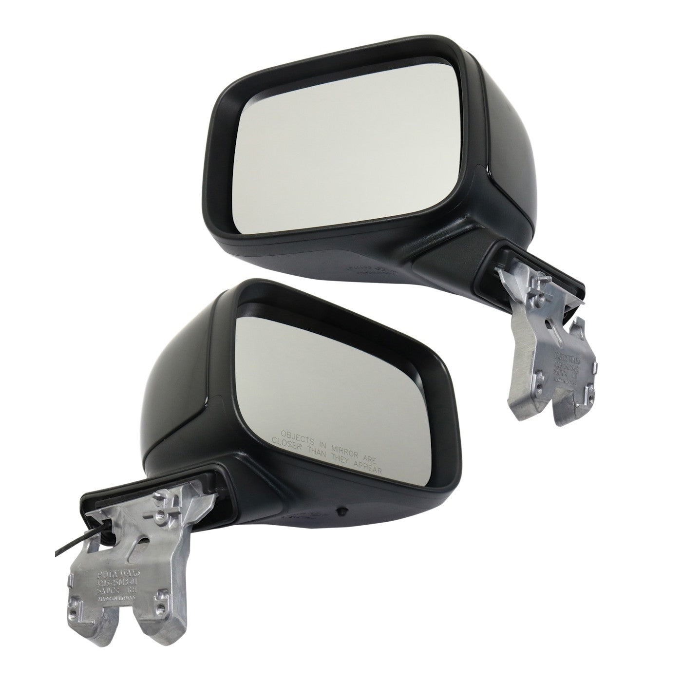 Set of 2 Mirrors for Jeep Renegade (2015–2018)