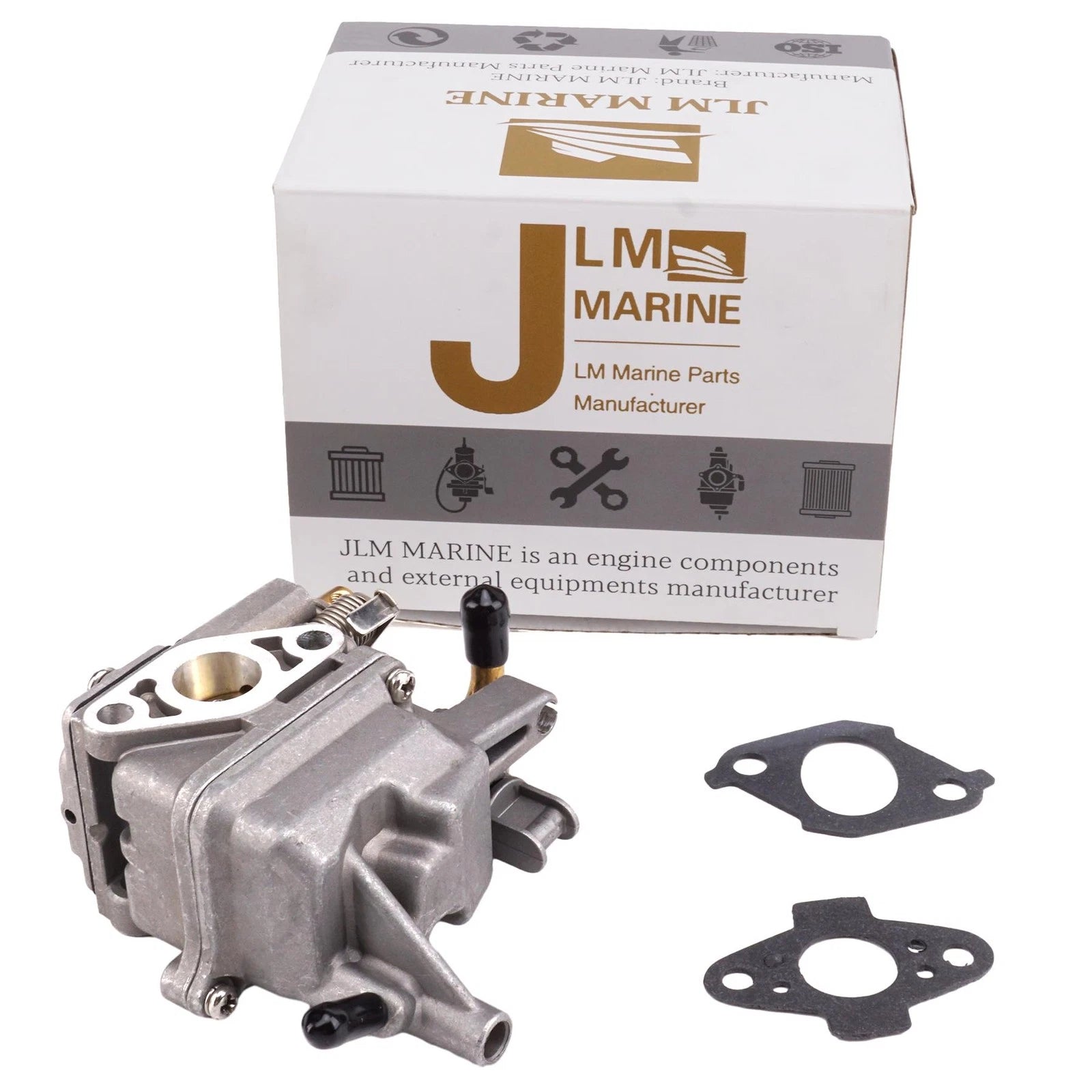 Carburetor with Gasket for Yamaha Marine Outboard Motor (69M-14301)