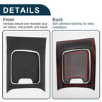 Center Console Panel Sticker for Mercedes-Benz GLC Class X254 (2023–2023) Matte Black