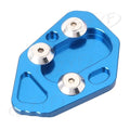 Side Kickstand Pad for BMW F800R, HP2 Sport (2008-2014) - Blue
