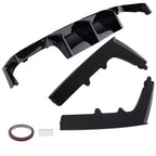 Custom Valance Diffuser for BMW F80 M3 F82 M4 (2015–2020) PSM Style PP Black