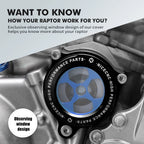 Aluminum Clear Oil Filter Cover Pump Cap for Yamaha Raptor 700 700R (2009–2026)