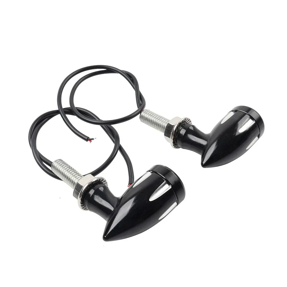 Mini Turn Signal Light Blinker 8mm for Bobber Cafe Racer