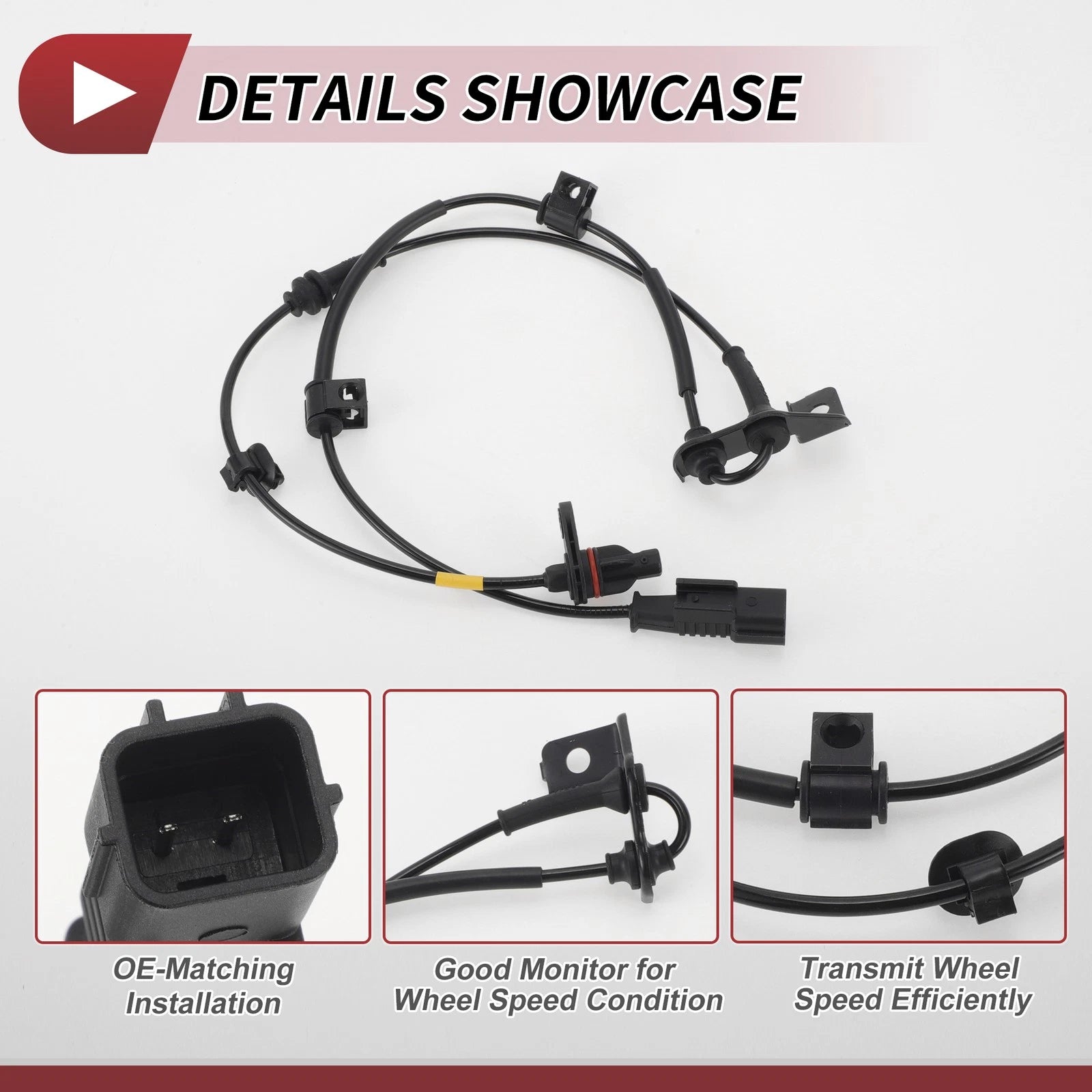 ABS Wheel Speed Sensor No. 95670F8000 for Hyundai Tucson (2016–2021)