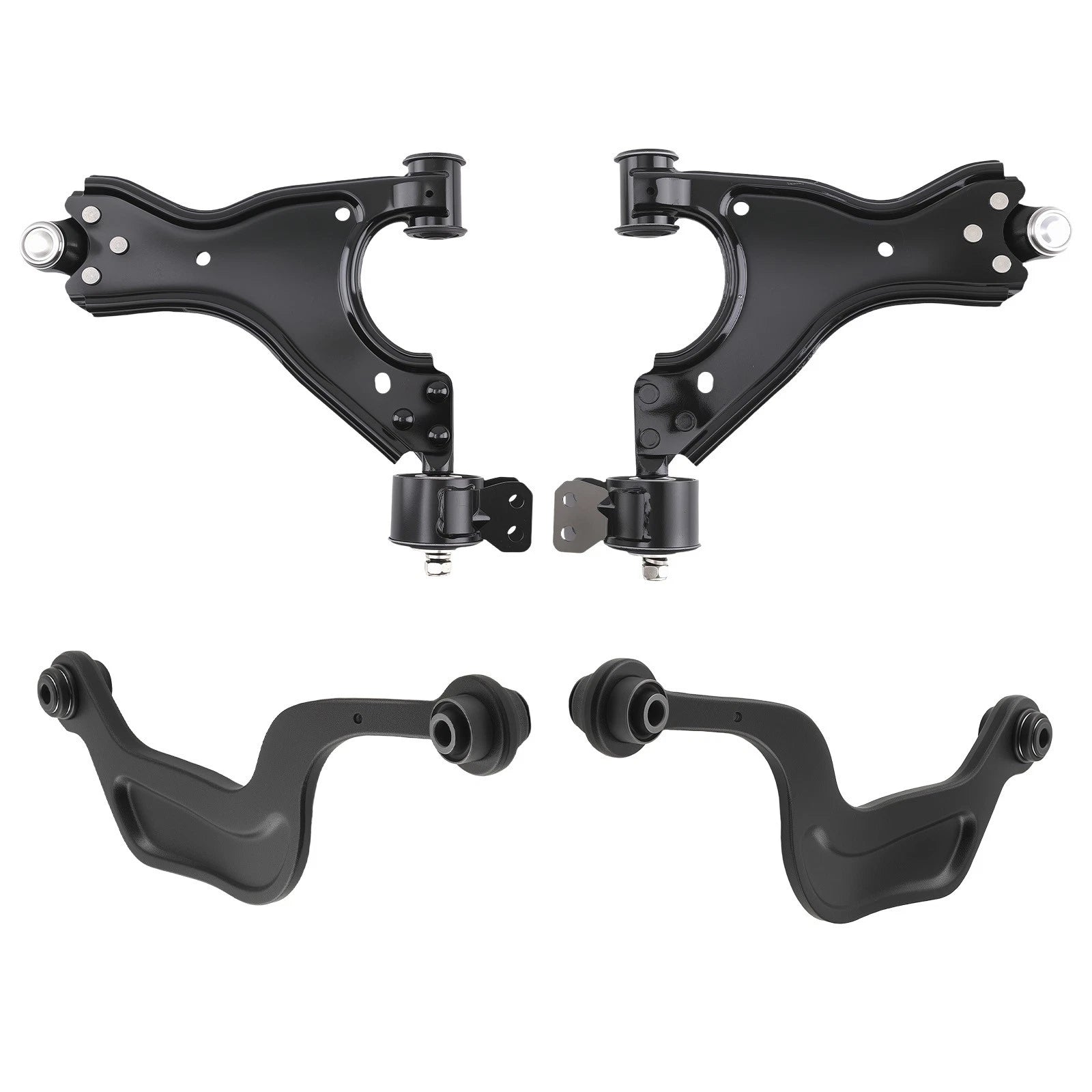 Front Lower + Rear Upper Control Arms for GMC Acadia, Chevrolet Traverse (2007–2016)