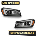 Set of 2 Halogen Headlights w/ LED DRL for GMC Acadia (2013–2016)