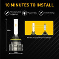 880 LED Fog/Driving Light Bulb 3000K for (890 892 893 899)