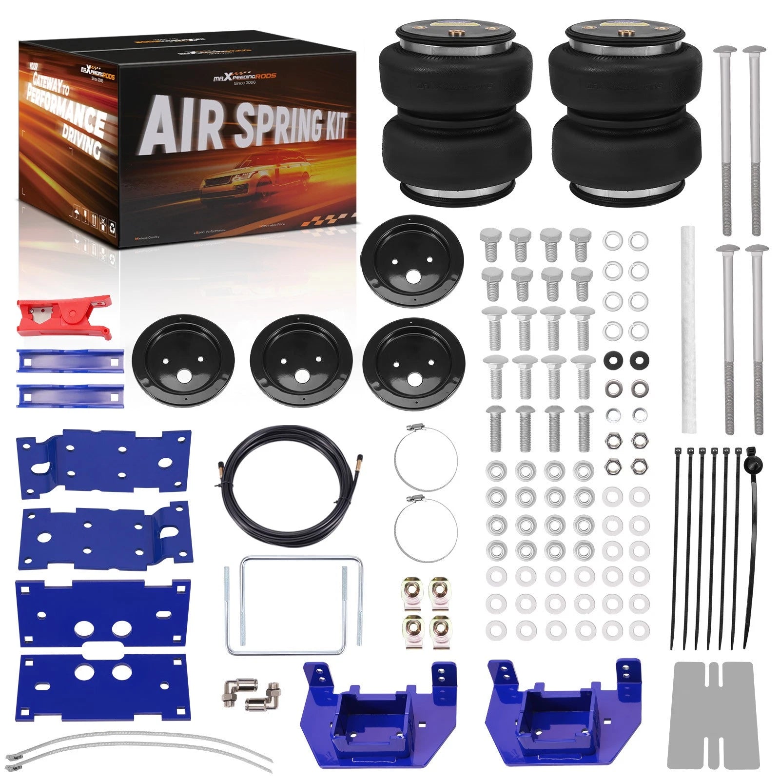 Air Suspension Spring Kit for Ford F-250 Super Duty RWD (2017–2024)