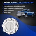 Chrome Wheel Center Hub Cap for Ford F250 F350 (2017–2022) HC3Z-1130-J
