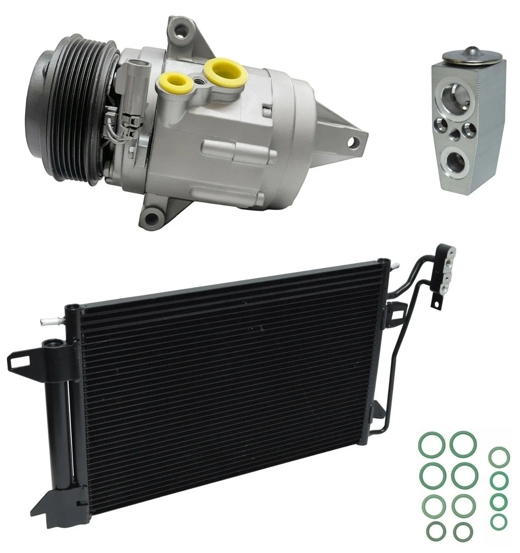A C Compressor Kit with Condenser for Lincoln MKZ 3.5L V6 (2008–2012)