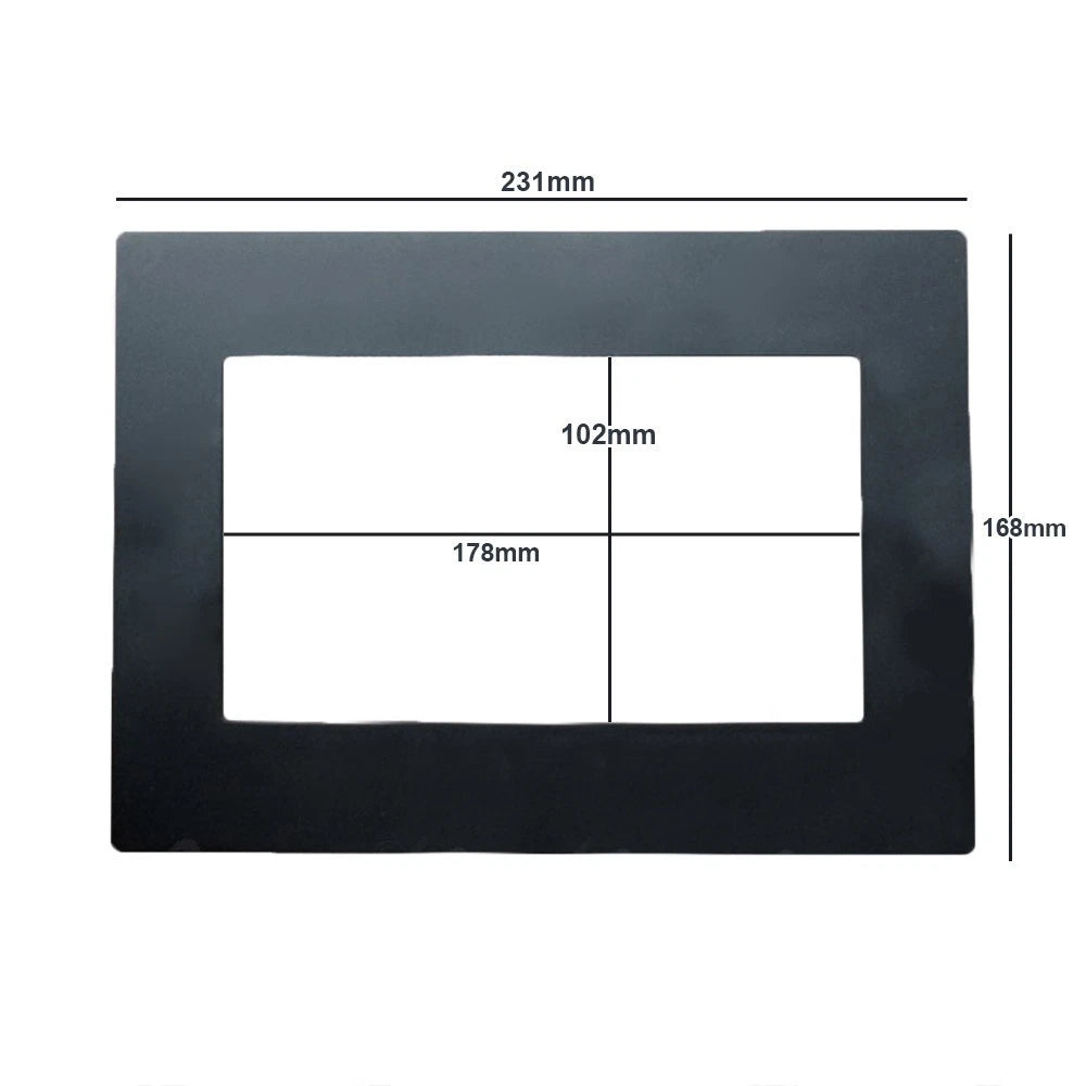 Double Din Fascia Panel for Universal Car Radio DVD Player 178x102MM