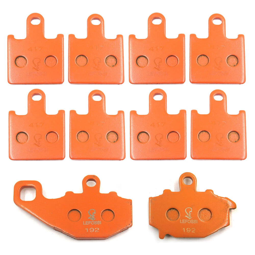Brake Pads for Kawasaki Ninja ZX6R ZX 600 ZX600 ZX-6R (2007–2014) FA417 FA192