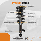 Front Pair Complete Struts w/ Spring for Toyota Tacoma (2005–2015)