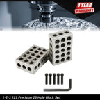 8 Piece Precision 23 Hole Block Set for Automotive Applications