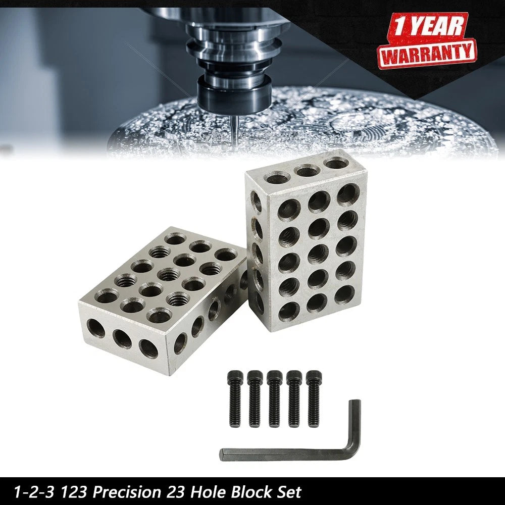 8 Piece Precision 23 Hole Block Set for Automotive Applications