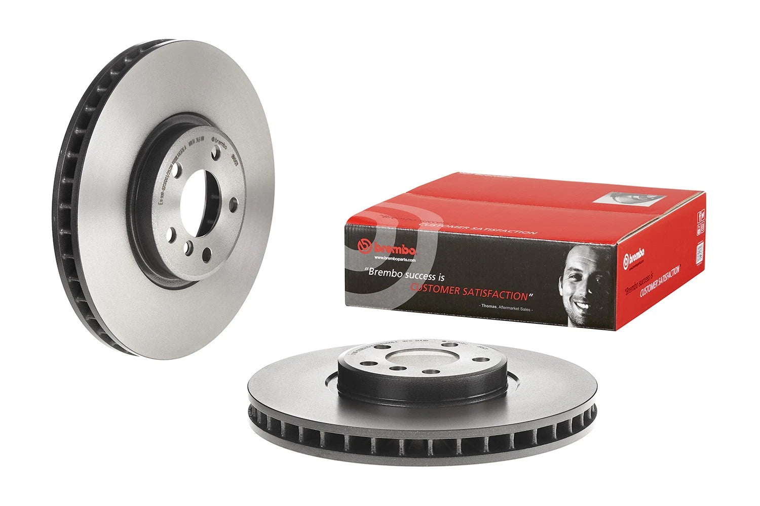 Brembo 356mm Coated Disc Brake Rotor for BMW X5 E53 (2002–2006)