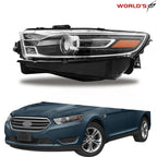 Left Halogen Projector Headlight Assembly for Ford Taurus (2016–2019)