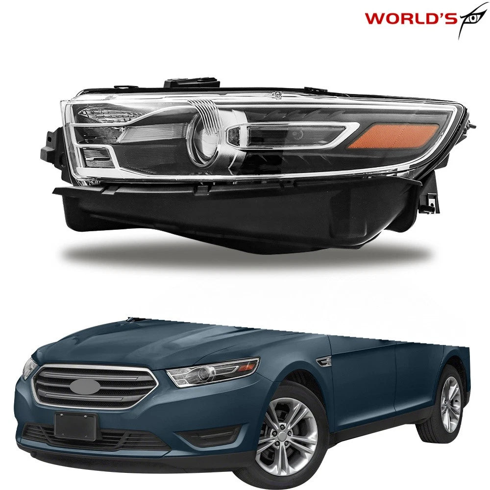 Left Halogen Projector Headlight Assembly for Ford Taurus (2016–2019)