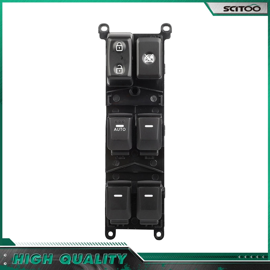 Front Left Power Window Switch for Kia Rio 2013–2014 (935701W155)