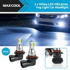 2X HB3 9005 60W 12V LED Headlight Bulbs for MG TF (2002–2005)