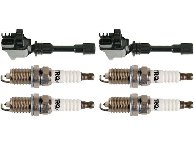 Ignition Coil and Spark Plug Kit for Mazda Protege (2003) KD769DH