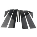 8 Pcs Gloss Black Door Trim Pillar Posts for Mazda 3 Sedan (2019-2021)
