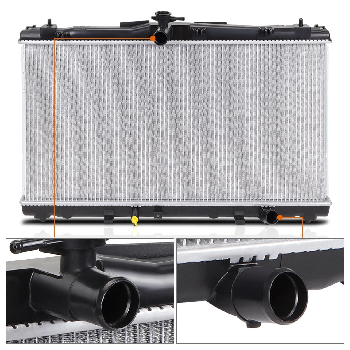 Projector Headlights for Kia Sorento (2011–2013) Black Housing Clear Corner