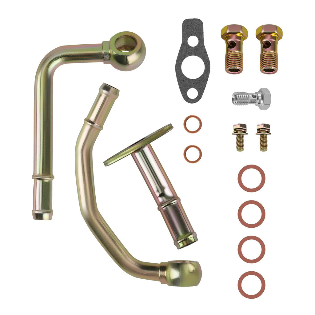 Turbocharger Oil Water Line Hose for Mitsubishi Subaru TD05H TD06