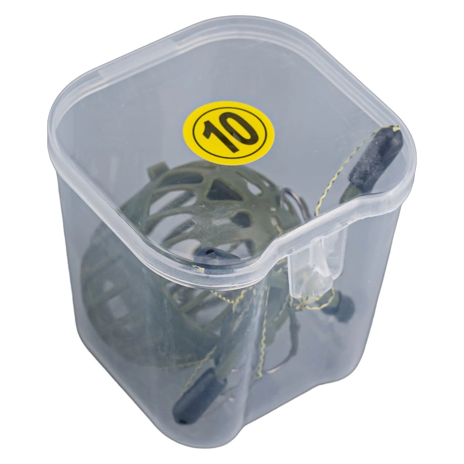 Set of 4 Carp Fishing Feeders with Hooks for Effective Baiting
