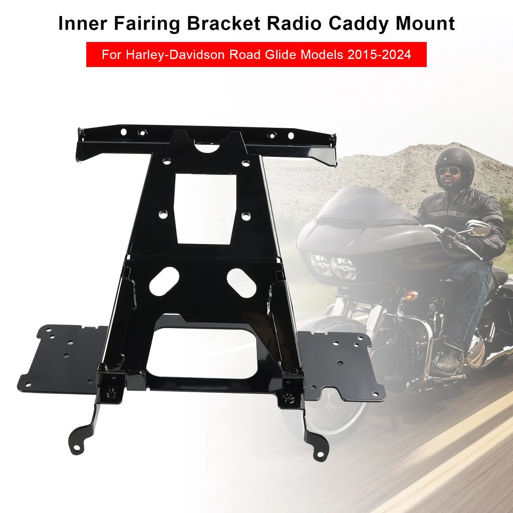 Inner Fairing Bracket Radio Caddy Mount for Road Glide (2015–2024)