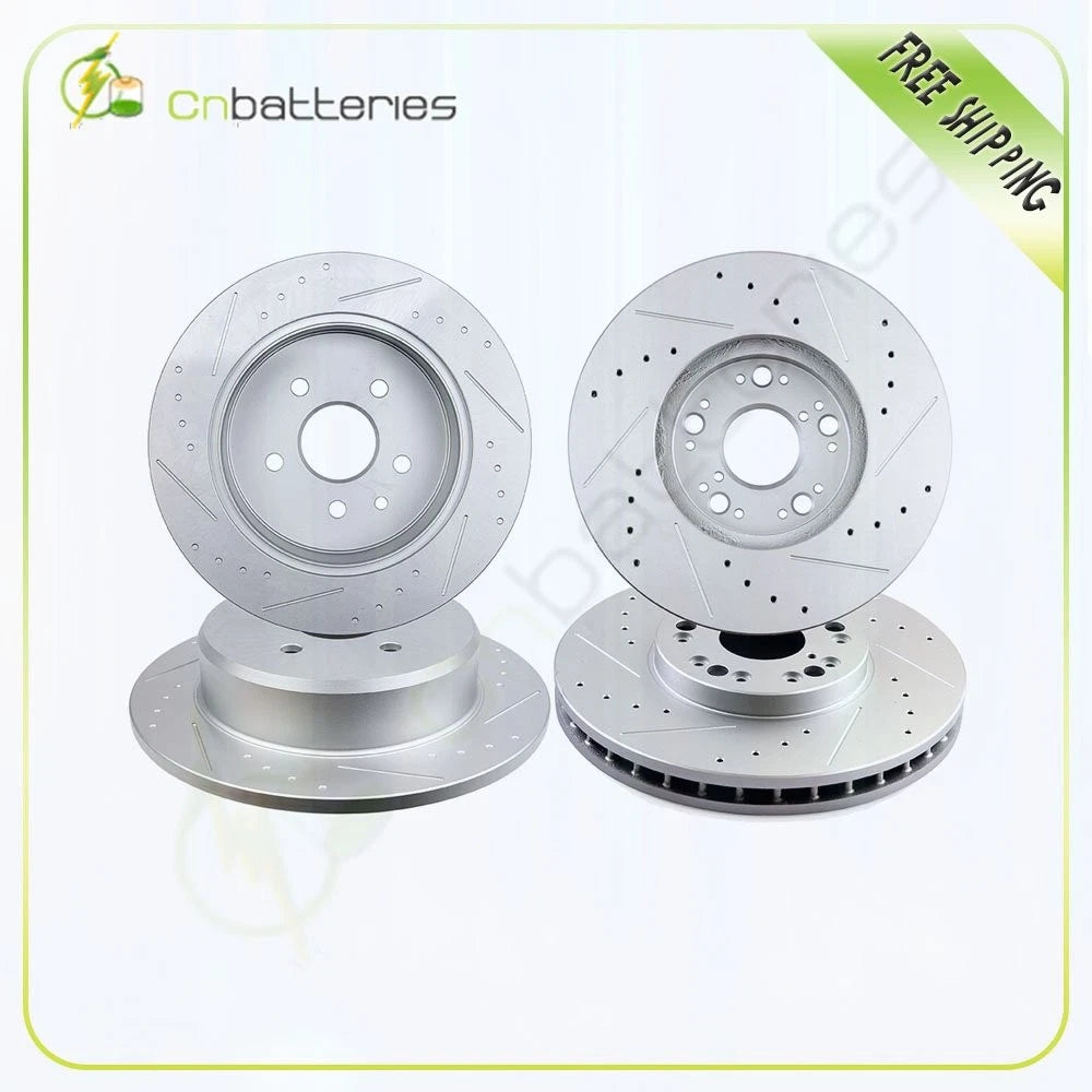Drilled & Slotted Brake Rotors for Lexus IS300 (2000–2005) & SC430 (2002–2010)