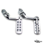 CNC Dominator 5" Highway Foot Peg Clamp Kit 1.25" for Harley Road Glide (2015–2023)