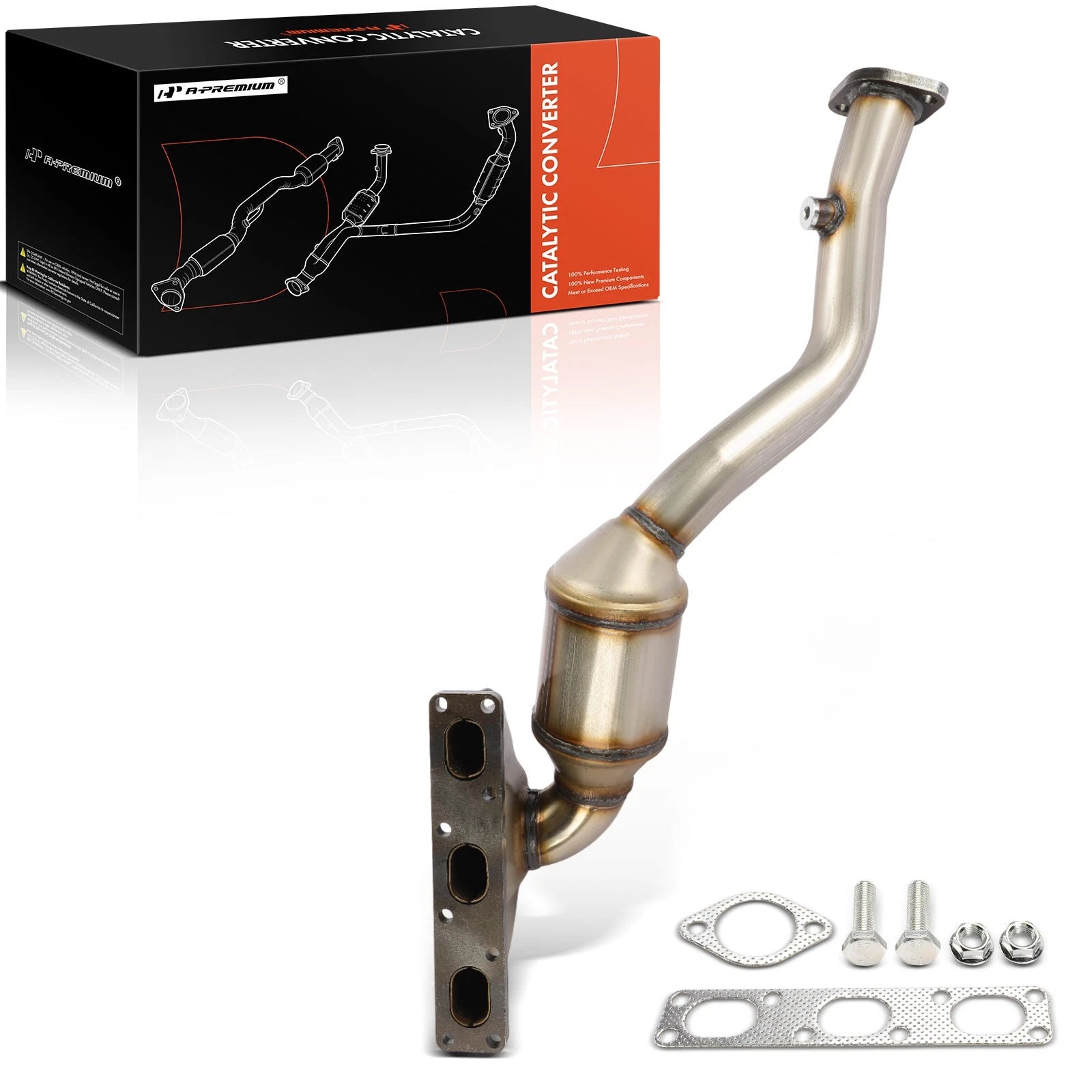 Front Side Catalytic Converter for BMW E46 325i 330i (2001–2005)