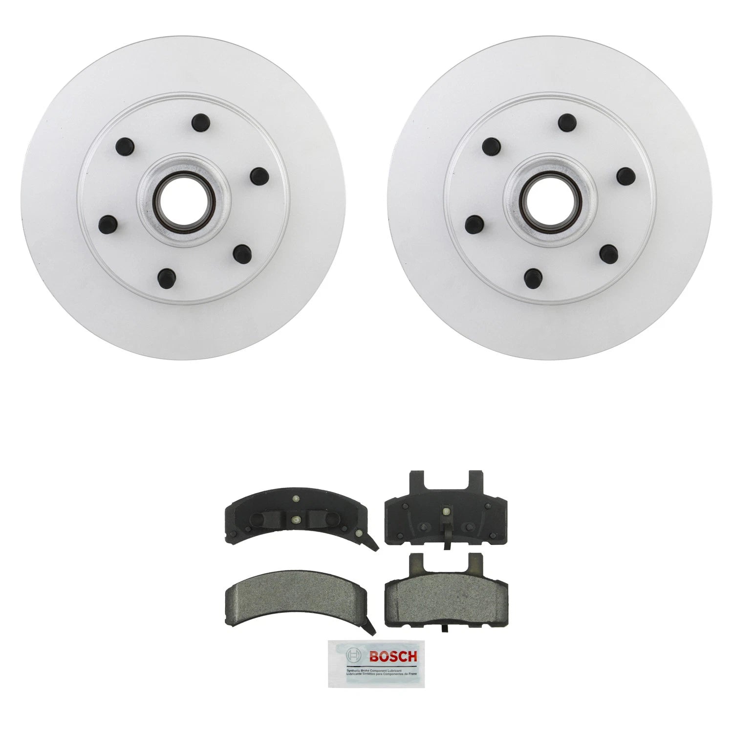 Set of 2 Bosch Severe Duty Semi-Met Disc Brake Pads for C2500 K2500 (1999–2004)