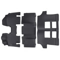 Set of 4 Black TPE Floor Mats for Honda Odyssey (2011–2017) All Weather