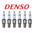 Set of 6 Double Platinum Spark Plugs for Audi A3 Q3, VW CC, Passat, Honda Civic
