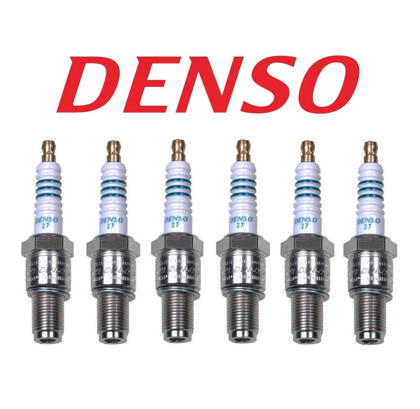Set of 6 Double Platinum Spark Plugs for Audi A3 Q3, VW CC, Passat, Honda Civic