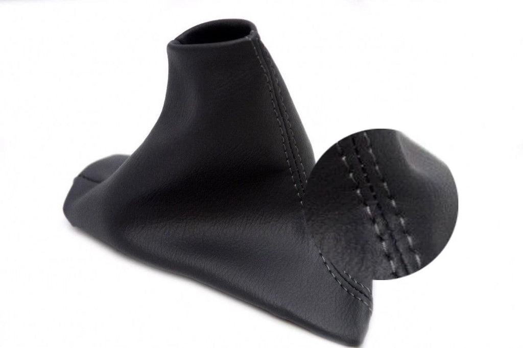 Emergency Brake Boot Cover for Volvo S60 (2005–2008) Gray Leather Synthetic