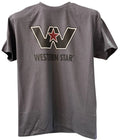Western Star Semi Truck Logo T-Shirt for Western Star (4XL)