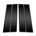 4pc Carbon Fiber Pillar Post Covers for 2017-2023 Jeep Compass