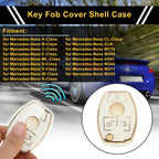 TPU Silicone Car Key Case for Mercedes-Benz A-Class (3 Buttons)