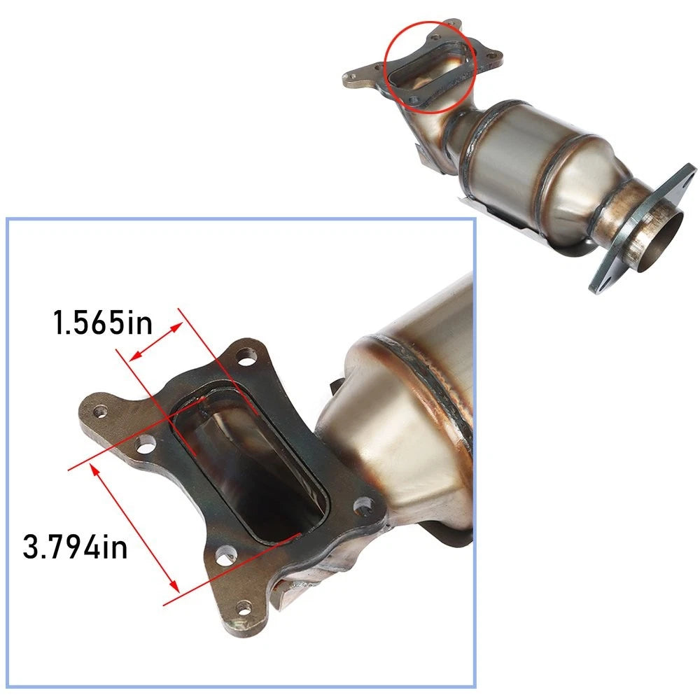 Set of 2 Catalytic Converters for Honda CR-V 2.4L (2010–2011)