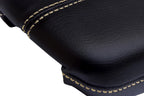 Leather Console Lid Armrest Cover for Cadillac XTS (2013–2019) Beige Stitch